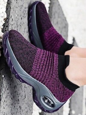 Women’s Orthopedic Shoes Slip on Trainers Shoes Arch Support Sneakers Walking